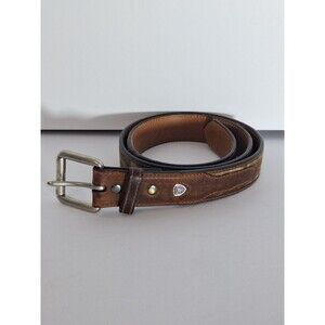 Ariat Genuine Leather Camouflage Western Belt Mens‎ 40 Hunting Outdoors Casual